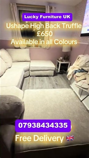 Brand New Ushape high back Available in all colours #sofa #furniture #london #glasgow #cardiff