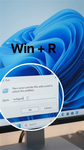 How to Open Run Command in Windows | Win + R Shortcut #windows