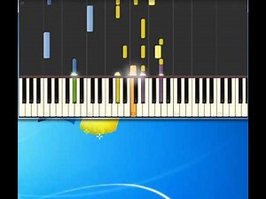 Angels among us Alabama [Piano tutorial by Synthesia]