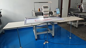 [Hot Item] Yunfu Bl-1201e Digital Single-Head Embroidery Machine for Garment Production, 12/15 Needles