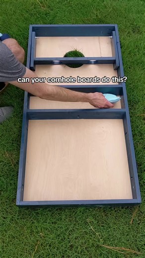 Ultimate DIY Cornhole Boards with Storage and Scoreboard