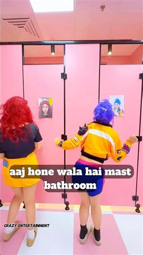 ​🤣 Bathroom Prank Gone Wrong! Kisne kisse phul diye? 💐
