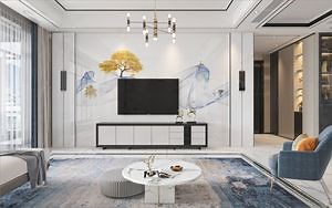 [Hot Item] 3D Printed UV Printing PVC Marble Sheet TV Background Sheet