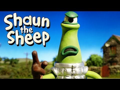Caught Short Alien - Shaun the Sheep