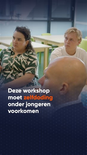 Zelfdoding is de belangrijkste doodsoorzaak onder mensen tot 30 jaar in Nederland. Met speciale workshops voor studenten wordt geprobeerd dat te veranderen. 📞 Denk jij aan zelfmoord of maak je je zorgen om iemand anders? Bel 0800-0113 of chat via 113.nl. #studenten #jongeren #mentaleproblemen #nieuws #journalistiek #EenVandaag | EenVandaag