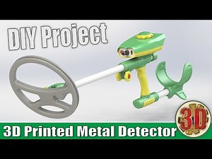 3D Printed Metal Detector | DIY Project | MD by alexlpr