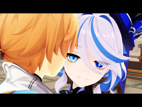 Furina x Aether - Genshin Impact Animation