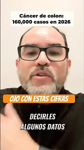 ¡El Cáncer de Colon Una Amenaza Creciente! ¡Datos Impactantes 2026! #medicina #salud