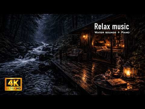 Sleep Peacefully with Forest Rain Ambience 🌧 | 4K | No Ads | Deep Sleep, Calm Mind & Stress Relief