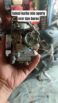 Mio Sporty carburetor has errors and is wasteful #hmotomotif #miosproty #yamaha