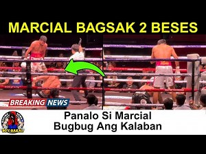 Eumir Marcial Bagsak Sa Round 3 At 10, Pero Bugbug ang Kalaban Kaya Panalo Si Marcial Majority