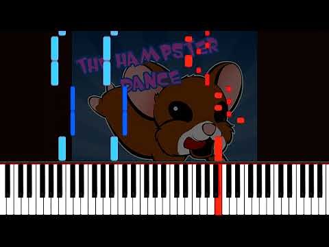 The Hamster Dance Song piano synthesia