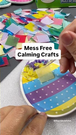 Relaxing Craft to Do with the Kids #kidsactivities #pokeinart #diy