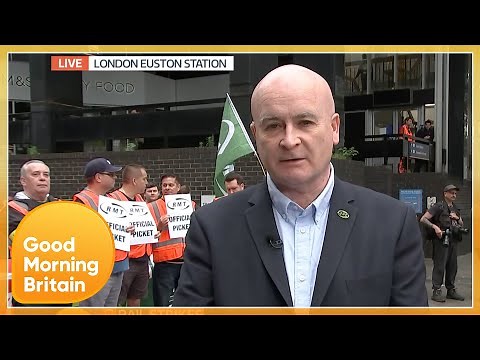 RMT Union General Secretary Mick Lynch On Latest Developments Regarding The Ongoing Rail Strike| GMB