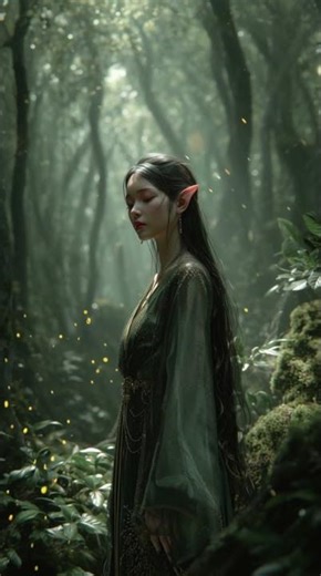 🌿 Forest Elf — The Ancient Guardian of the Sacred Woods | AI Fantasy Short