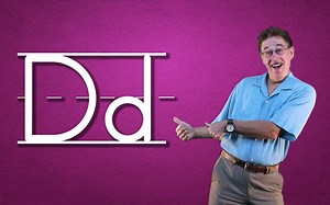 英语音乐，自然拼读，字母D Learn The Letter D