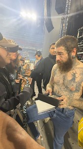 It’s been a little over a year since i gave Post Malone the belt buckle that changed both me and Molly’s Customs Silver’s life ✨ | Michelle Bøgh