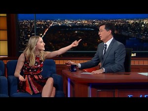 Saoirse Ronan Tries to Teach Stephen Colbert An Irish Accent
