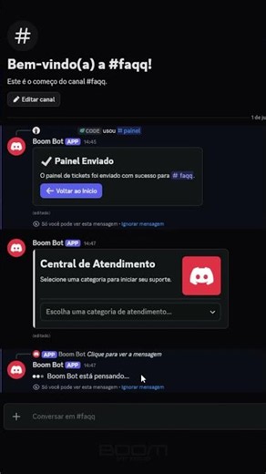 Bot ticket discord simples de configurar #ticketbot #discord