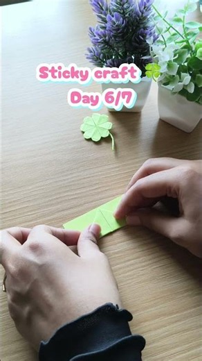 Day 6 of making clever leaf 🍀✨ #diy #shortsfeed #shorts #viral #viralshort #craft #trending