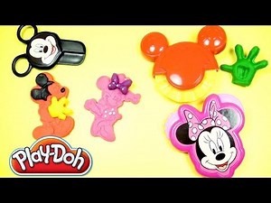 DibusYmas Play Doh Mickey & Minnie Mouse Play Dough Disney Junior Toy Review playset