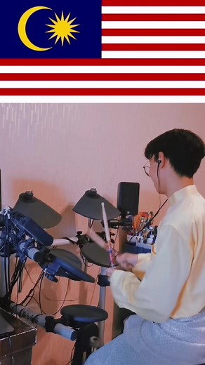 Jalur Gemilang Rock Version Drum Cover