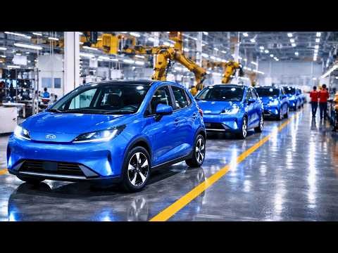Inside BYD's $10,000 Seagull EV Factory | How China Makes the World's Cheapest Electric Car