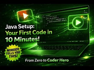 Java Setup Made EASY ⚡ Your First Java Code in 10 Minutes!