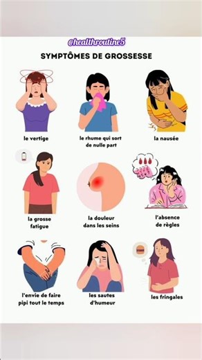 Symptoms de Grossesse #youtubeshorts #trending #viral #youtube