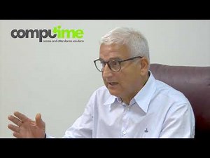 How does a fingerprint clocking in machine work?