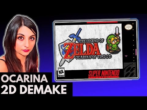 The LOST Legend of Zelda Ocarina of Time 2D DEMAKE!
