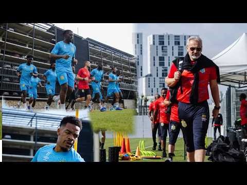 DRC: First training session for the Leopards in Mexico with Diangana, Meschack and Tuanzebe