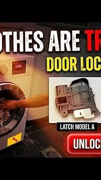 How to Open the Door Manually | Front Load Washing Machine |