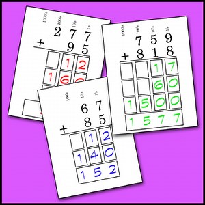 2 digit & 3 digit Addition Place Value