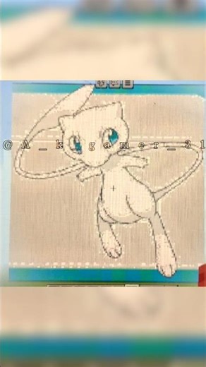 Mew Pokemon pixel art in Minecraft #pokemon #shorts #minecraft #viral