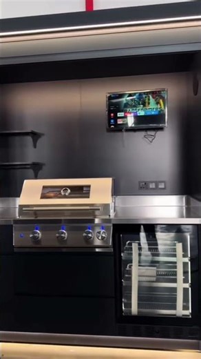 Rotating Outdoor Kitchen | Full Setup Reveal & Features 2026 ✨ #outdoorkitchen #outdoorliving