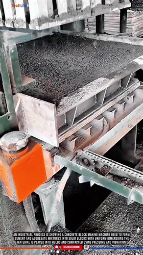 Innovation Concrete Block Making Machine for Fast Batako Production with Hydraulic Compression #tech