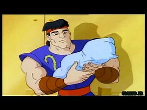 DOUBLE DRAGON (CARTOON SERIES) - OPENING AND SCENES