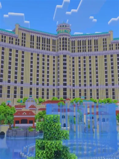 Bellagio Hotel Minecraft Build: Las Vegas Replica Guide