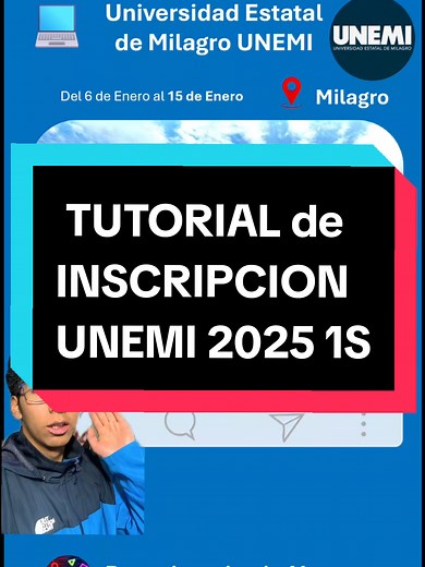 Inscripción al Examen UNEMI 2025: Tutorial Completo