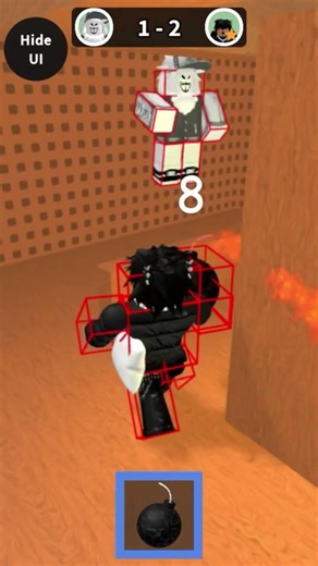 SUPER TENSE DUEL…🫣🫣🫣 #roblox #robloxedit