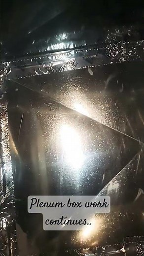 HVAC plenum box! #diy
