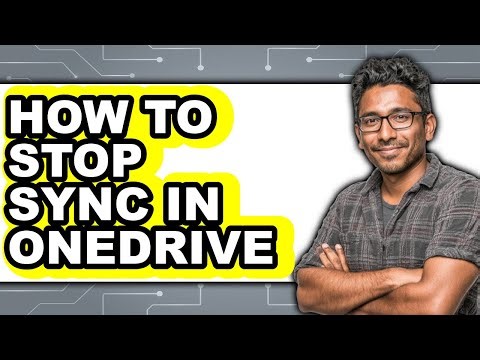 How to Stop Sync in Onedrive (easy Method)