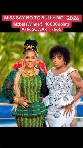 MISS SAY NO TO BULLYING 2026 - MZBEL! SAY NO TO BULLYING OF ANY KIND ! BE BOLD AND SPEAK UP ! #kumasitiktokers #ghanatiktok🇬🇭 #accraghana @Goddess Mzbel @Prof Dr Emeritus Ashantequeen @OBAA TIWAH VIMPOWER HOUSE