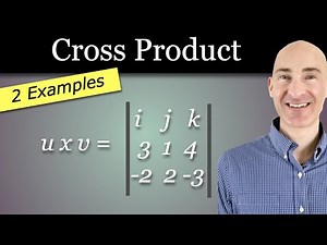 Cross Product of 2 Vectors (How to Find)