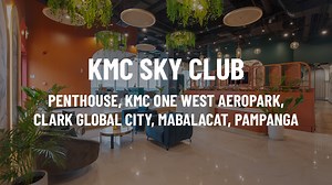 Finding the perfect office space that inspires productivity and fosters a healthy environment can be a challenge. KMC understands these complexities, which is why KMC Sky Club in Clark Global City is designed to adapt to your business, supporting all kinds of work styles—all within a conducive environment. With its prime location in the IT-BPO hub of the Philippines, you'll have easy access to a rich pool of talented professionals. See how KMC Sky Club can provide more than just a workspace for 