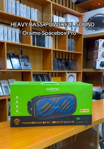 Turn up the vibe with the Oraimo SpaceBox Pro Bluetooth Speaker 🔊 Built for powerful sound and deep bass, this speaker is perfect for music lovers who like their volume loud. Features: 🔊 80W powerful sound output 🎤 Karaoke effects for extra fun 🔋 Up to 24 hours play time Perfect for parties, hangouts, and outdoor vibes. Available now at Geek Access. Send a DM to order #oraimospaceboxpro #oraimospeaker #oraimospeakers