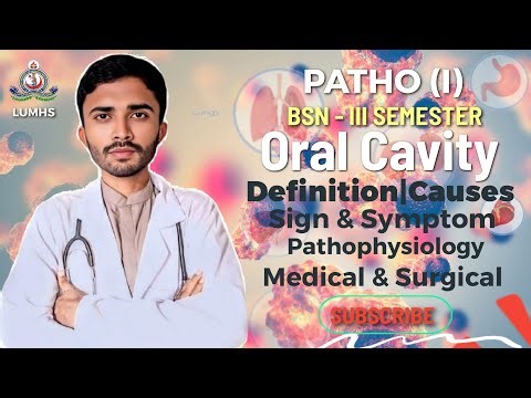 Oral Cavity Patho & AHN I | English Lecture | Samad Bha | LUMHS