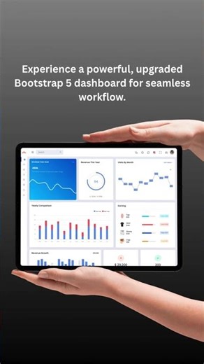 Bootstrap 5 Admin Dashboard Template for Fast & Responsive Web Apps