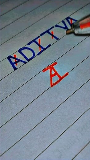 #Aditya name logo ♥️😊 #song #music #newsong #love #logo #newmusic #calligraphy